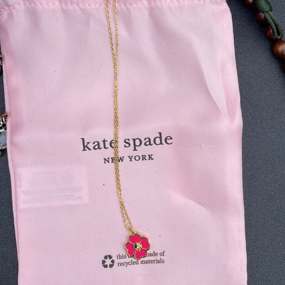 Kate Spade Pink Necklace - Picture 2 of 3